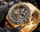Best Replica Rolex Daytona Skeleton Montoya Yellow Gold Swiss 4130 Carbon Watch (5)_th.jpg